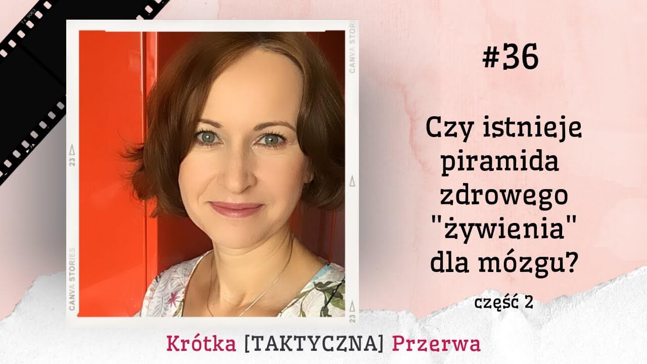Krótka&nbsp;[TAKTYCZNA] Przerwa #36<br /> Czy&nbsp;istnieje piramida zdrowego „żywienia” dla&nbsp;mózgu?